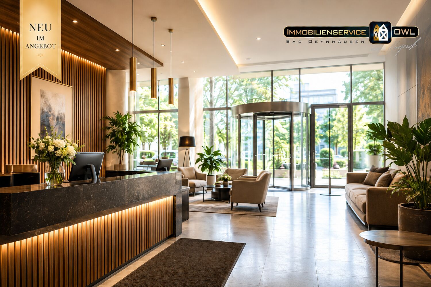 Lobby und Empfangsbereich