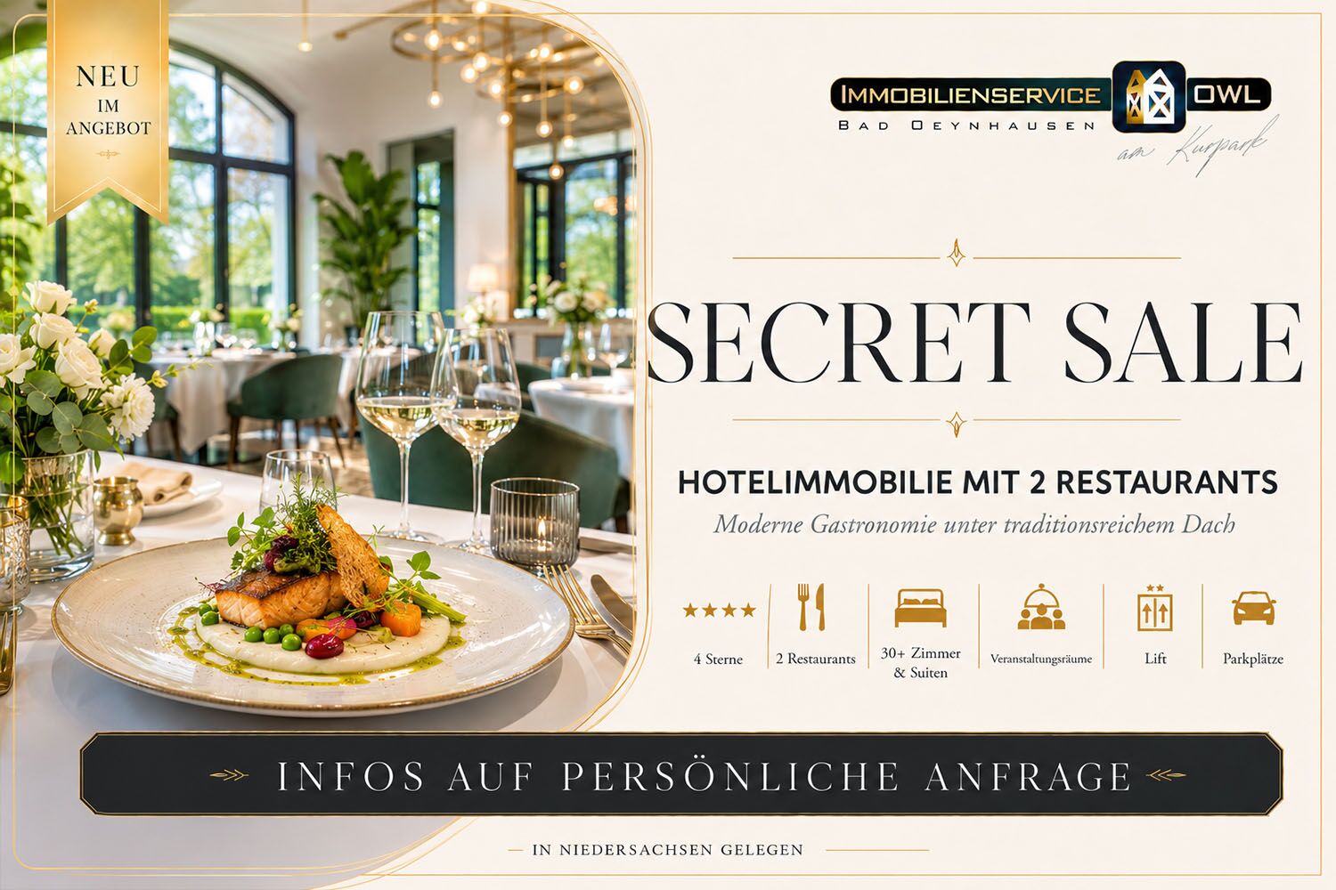 Secret Sale – Gastronomie im Hotel