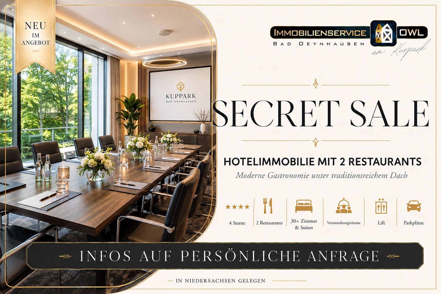 Secret Sale – Veranstaltungssaal