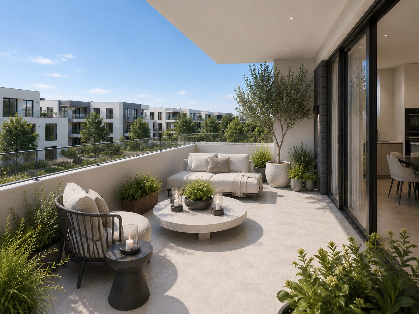 Premium Living – Dachterrasse